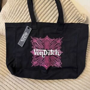 BNWT | Von Dutch Midnight Rider Tote
